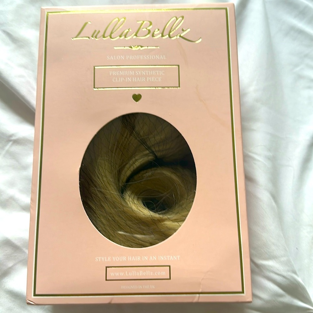LullaBellz Flicky Ponytail 18” Hair Accessory - Light Blonde 614H21